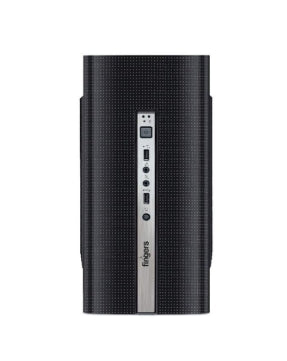 FINGERS Turbo-Mini Super Compact Computer Case - Black Col. With SMPS