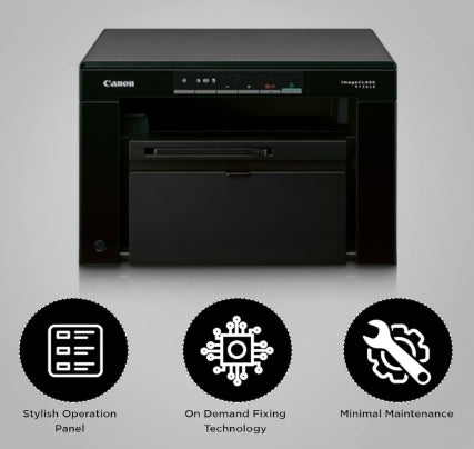 Canon MF3010 Digital Multi function Laser Printer, Black, Standard