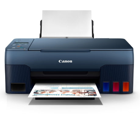 Canon PIXMA G2020 NV All in One (Print, Scan, Copy) Inktank Colour Printer (Black 6000 Prints & Colour 7700 Prints) for High volume Office/Home printing. (Print Speed- Black 9.1 ipm , Color 5.0 ipm)