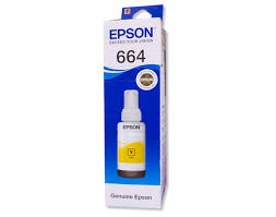 Epson 6644 Yellow Ink Bottle - 70 ml Compatible Printer Models: Epson L130 / L1300 / L220 / L550 / L355 / L 110/ L 210 / L300 / L 360 / L350 / L 380 L 100 / L 200 / L565 / L555 / L405