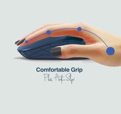 FINGERS SuperHit Wired Optical Mouse  (USB 2.0, Royale Blue) 3Yr Warranty