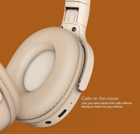 FINGERS Rock-N-Roll H2 Bluetooth Wireless On-Ear Headset with Mic (Multi-Function)