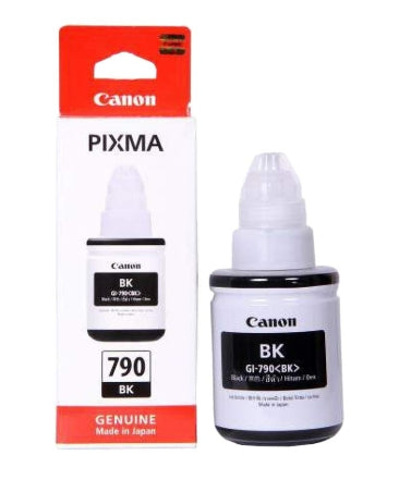 Canon GI-790BK for G1010, G2000, G2010, G2012, G3000, G3010, G3012, G4010 Black Ink Bottle