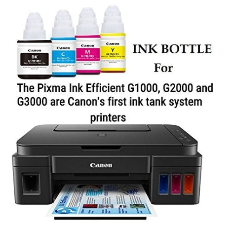 Canon GI-790C for G1010, G2000, G2010, G2012, G3000, G3010, G3012, G4010 Cyan Ink Bottle