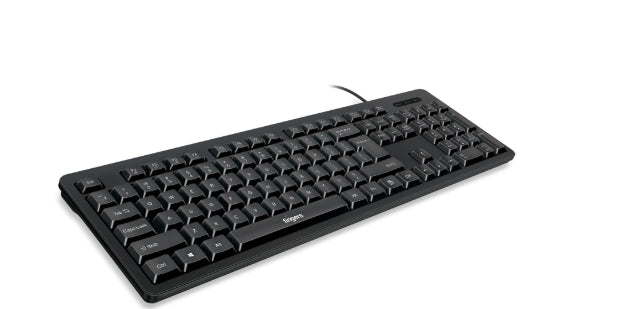 FINGERS FabClicks Multimedia USB Keyboard (104 Keys, Special Dual-Tone Soft Keys, 10 Million Life Cycles, Compatible with Windows, macOS & Linux)