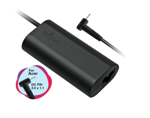 FINGERS FL-65W Laptop Adapter For Acer DC PIN 5.5 x 1.7 mm 65 W Adapter  With Power Cord