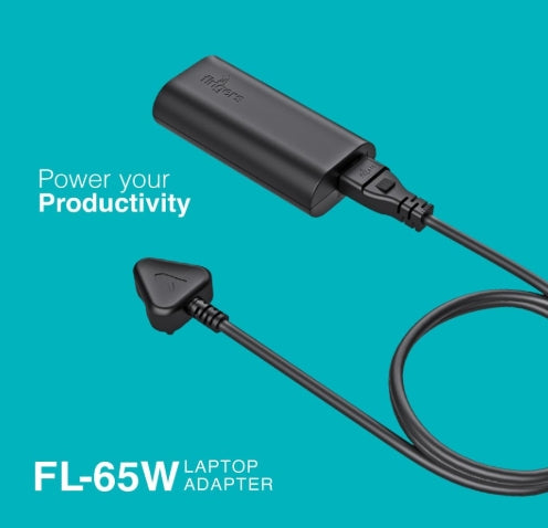 FINGERS FL-65W Laptop Adapter For Acer DC PIN 5.5 x 1.7 mm 65 W Adapter  With Power Cord