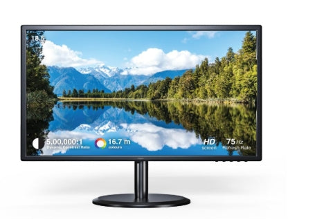 FINGERS 46.99 cm (18.5 inch) HD IPS Panel Monitor (Satin-1859)  (Response Time: 14 ms, 175 Hz Refresh Rate)
