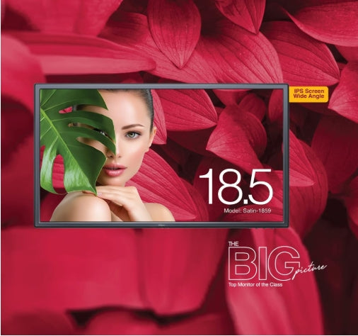 FINGERS 46.99 cm (18.5 inch) HD IPS Panel Monitor (Satin-1859)  (Response Time: 14 ms, 175 Hz Refresh Rate)