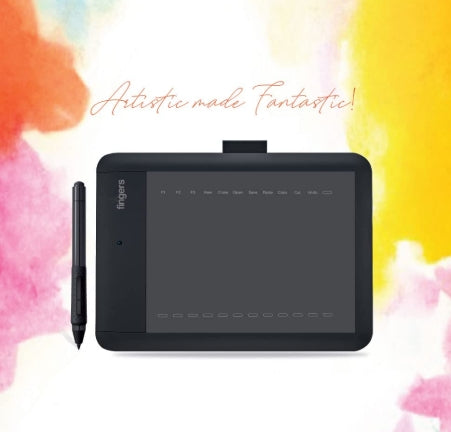 FINGERS ArtisticSoul 806 6 x 8 inch Graphics Tablet Connectivity - USB