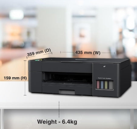 Brother Dcp-T420W All-in One Ink Tank Refill System Solid Ink Printers with Built-in-Wireless Technology, Black