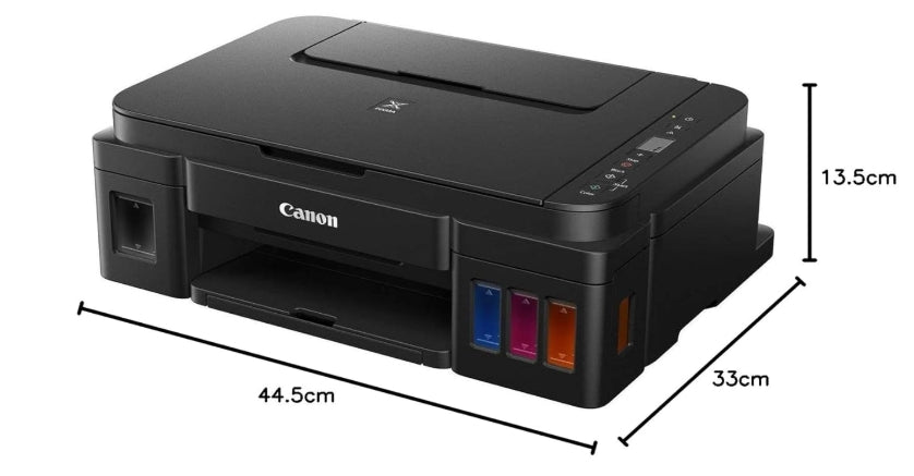Canon PIXMA MegaTank G2010 All-in-One Ink Tank Colour Printer With Print, Scan & Copy
