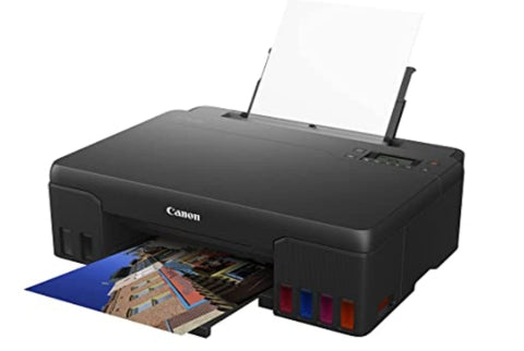 Canon PIXMA MegaTank Single Function  G570 6 Colour, High Volume Printing Photo Printer, User Replaceable Print Heads & Maintenance Cartridge.