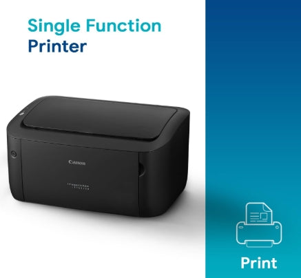 Canon image Class LBP6030B Single-Function Laser Monochrome Printer (Black), Standard