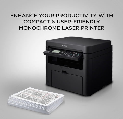 Canon imageCLASS MF232w All-in-one Laser Wi-Fi Monochrome Printer (Black), Standard