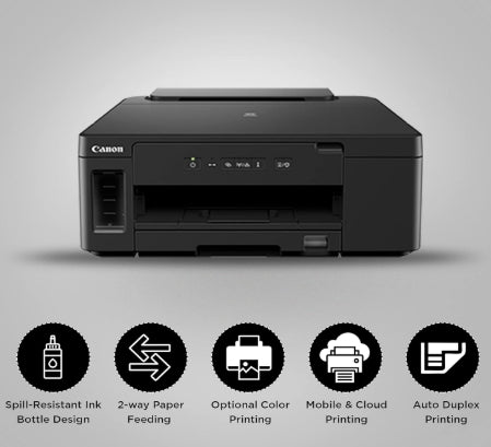 Canon PIXMA MegaTank GM2070- Single Function, Wi-Fi, Monochrome, Ink Tank Printer with Auto-Duplex Printing