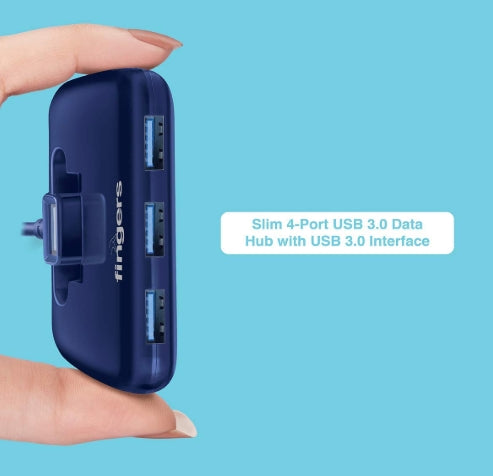 FINGERS Fast T3.0 USB Hub Fast T3.0 USB Hub  (Royal Blue)