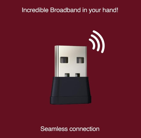 FINGERS FWF150 Wi-Fi USB Adapter (Nano-Sized) | Speed up to 150 Mbps) | High Speed and Wi-Fi Compatible with Windows, Linux, and Mac
