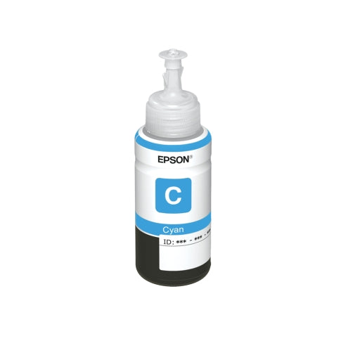 Epson 6642 Cyan Ink Bottle - 70 ml Compatible Printer Models: Epson L130 / L1300 / L220 / L550 / L355 / L110/ L210 / L300 / L360 / L350 / L380 / L100 / L200 / L565 / L555 / L405