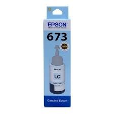 Epson T6735 Light Cyan Ink Container (Cyan) Compatible Printers : L 800/L 805/L 810/L 850/L 1800